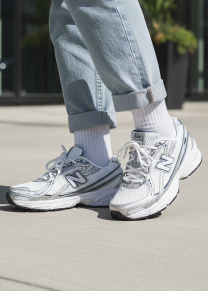 Sneakers Donna New Balance GR740 Blu e Bianche