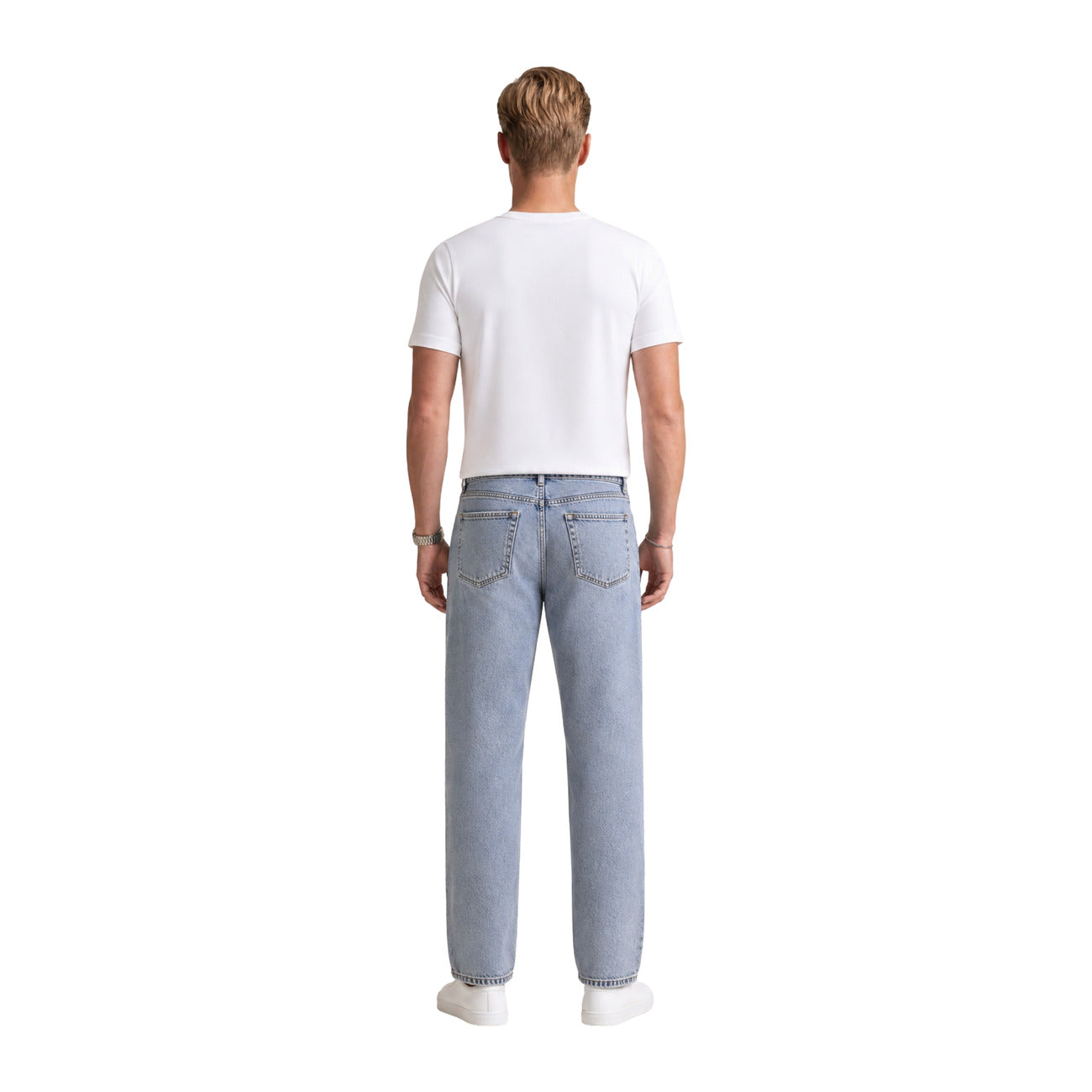 T-Shirt Uomo Calvin Klein Jeans Bianca Manica Corta