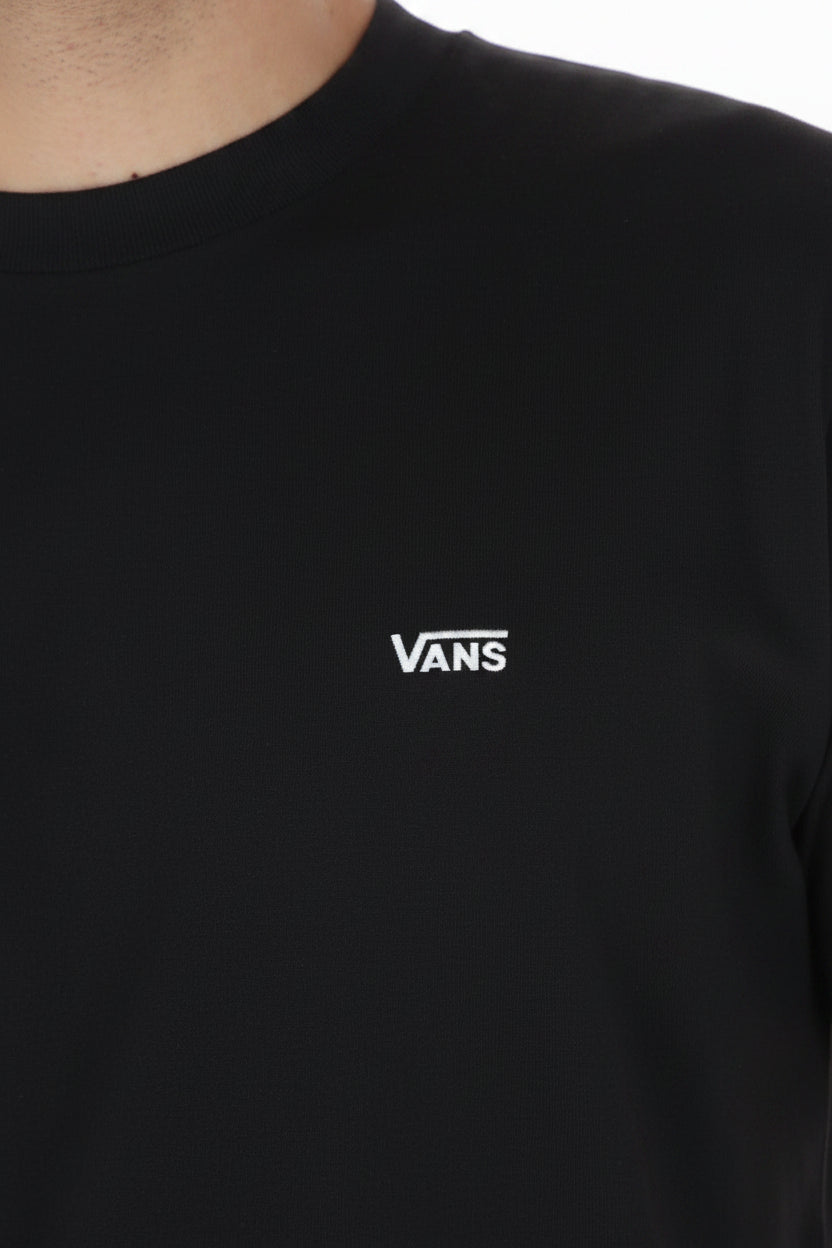 T-Shirt Uomo Vans Nera in Cotone