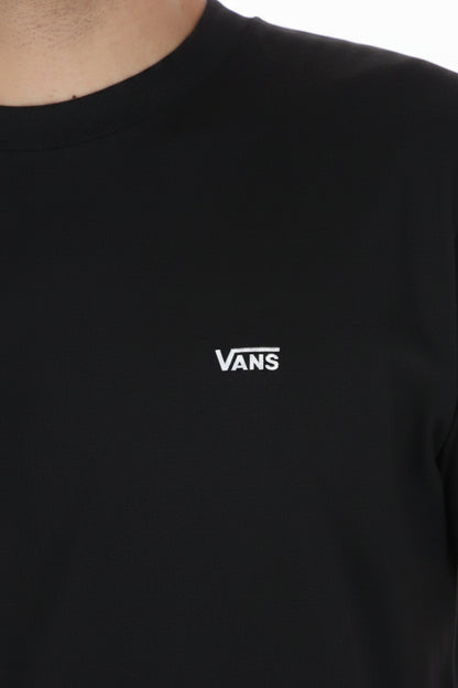 T-Shirt Uomo Vans Nera in Cotone