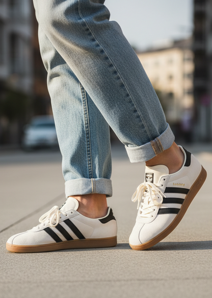 Sneakers Donna Adidas Originals Tokyo W Bianche Camoscio