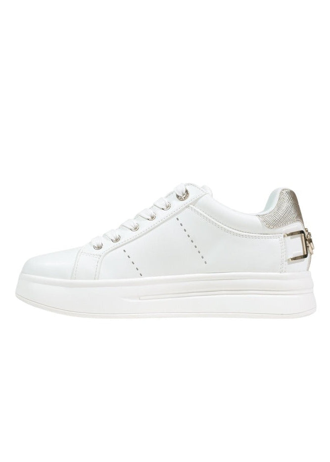 Sneakers Donna Guess Bianche e Nere con Lacci