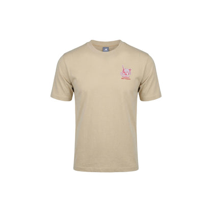 T-shirt Uomo New Balance Bianca in Cotone con Stampa