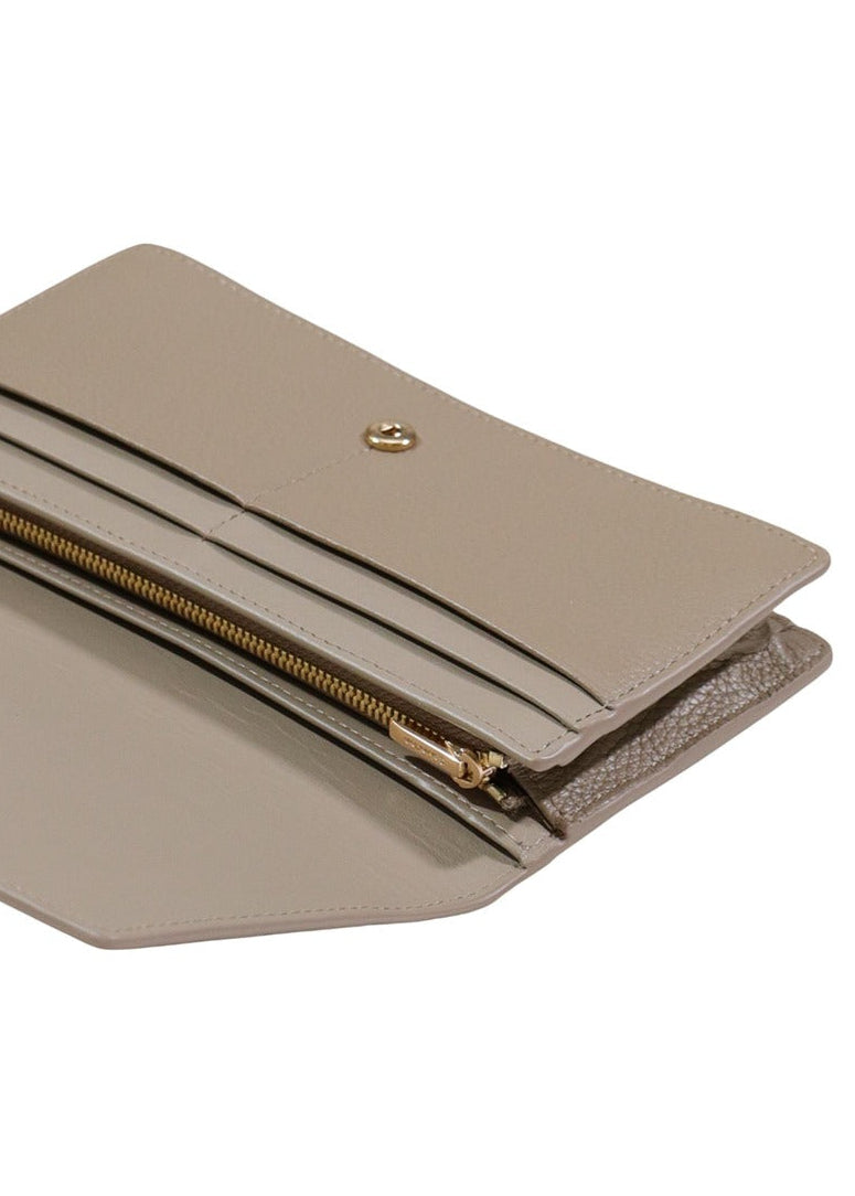 Portafogli Donna Calvin Klein Beige in Pelle