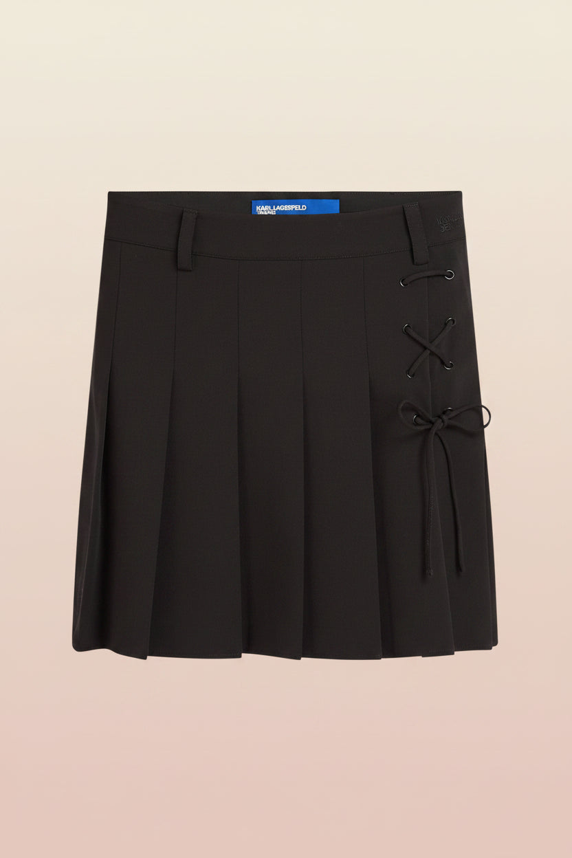 Gonna Donna Karl Lagerfeld Jeans Nera con Cerniera