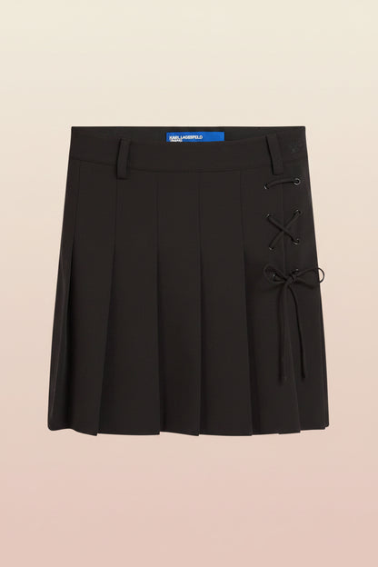 Gonna Donna Karl Lagerfeld Jeans Nera con Cerniera