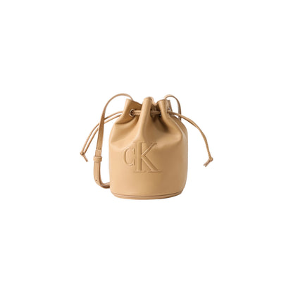 Borsa Donna Calvin Klein Bold CK Small Bucket Bag