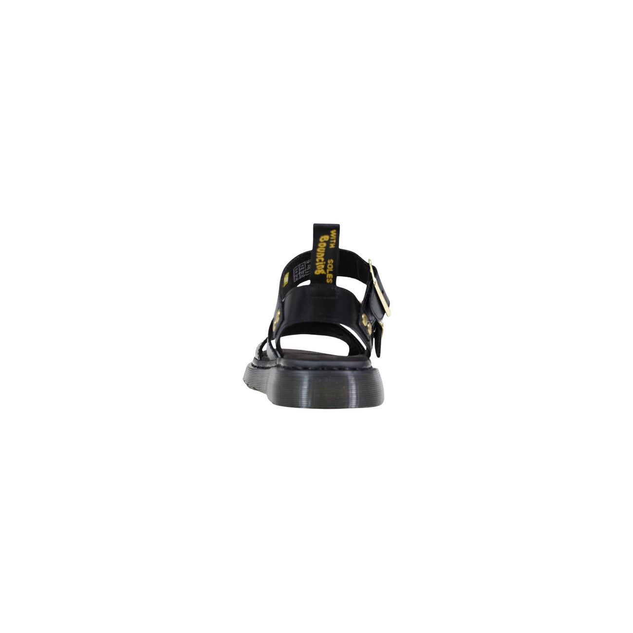 Sandali Donna Dr. Martens Neri in Pelle