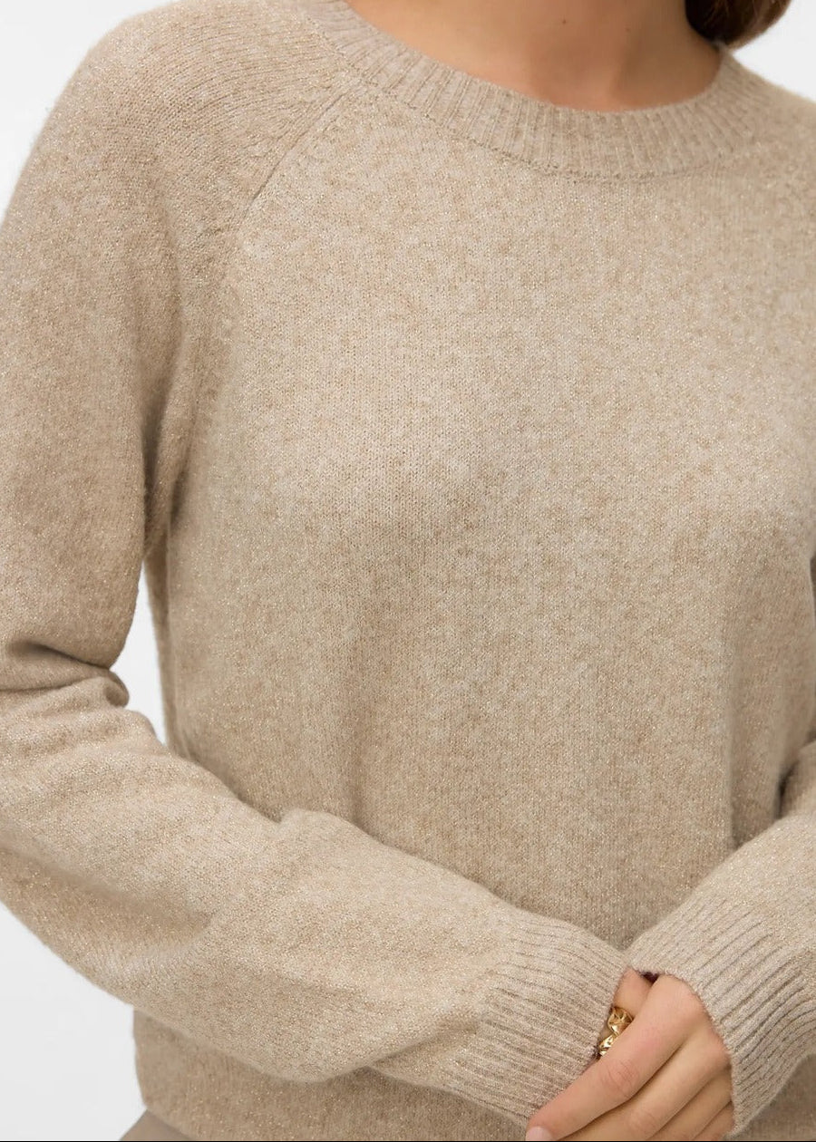 Maglia Donna Vero Moda Beige