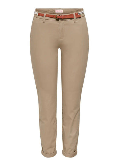 Pantaloni Donna Only Marrone