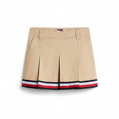 Gonna Donna Tommy Hilfiger Jeans Mini Beige